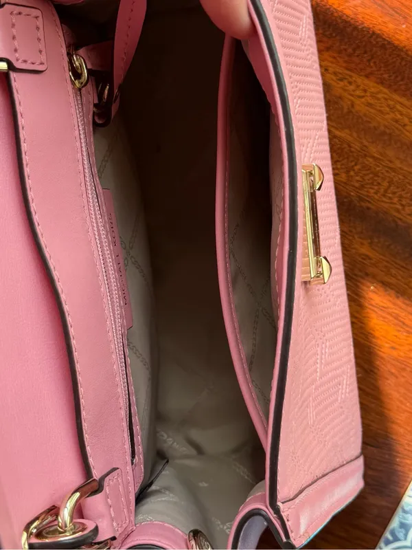 Michael Kors Whitney Medium Deco Quilted Leather Satchel - Image 11