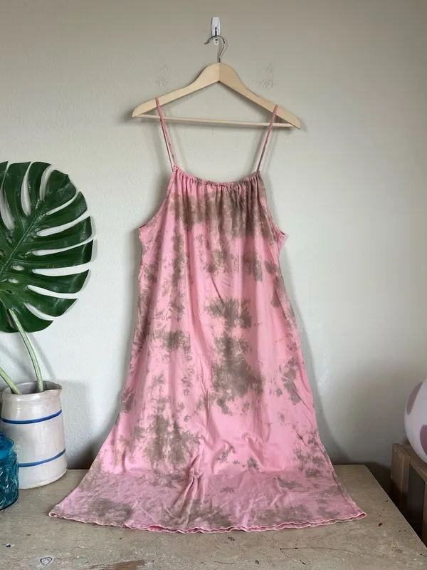 Zara Cotton Tie Dye Maxi Dress - Image 3