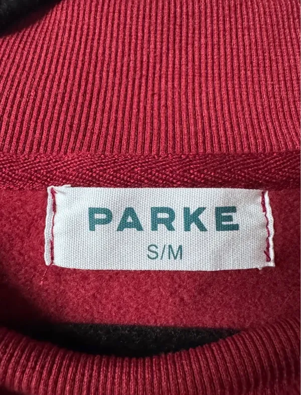 PARKE Burgundy Crewneck - Image 4
