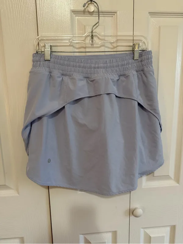 Lululemon Hotty Hot High Rise Skirt Pastel Blue Size 10 - Image 6