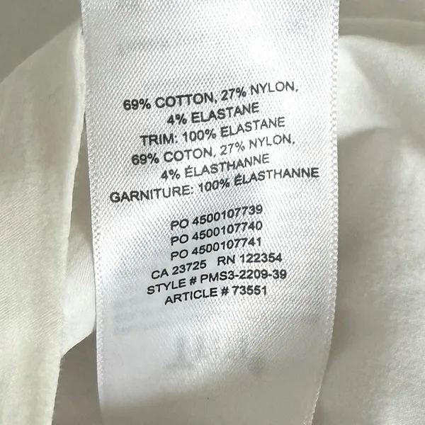 Aritzia Women's White Milkmaid Crop Top XS Puff Sleeve Tie Front Cottagecore Blouse Boho - Image 5