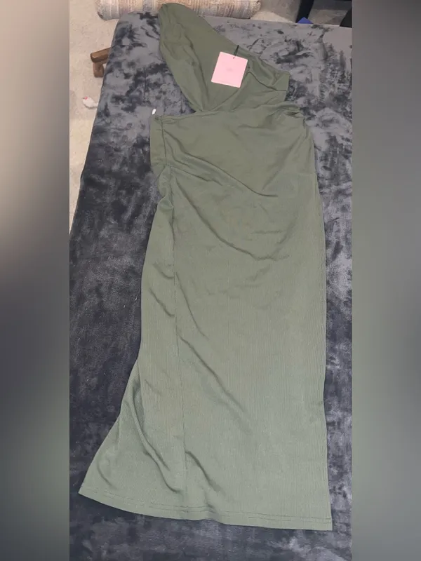 Hello Molly Airplane Mode Midi Dress in Green Size 6 New with tag - Image 12