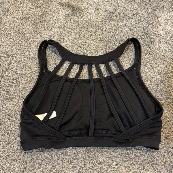 Kyodan Black Sports Bra - Image 2