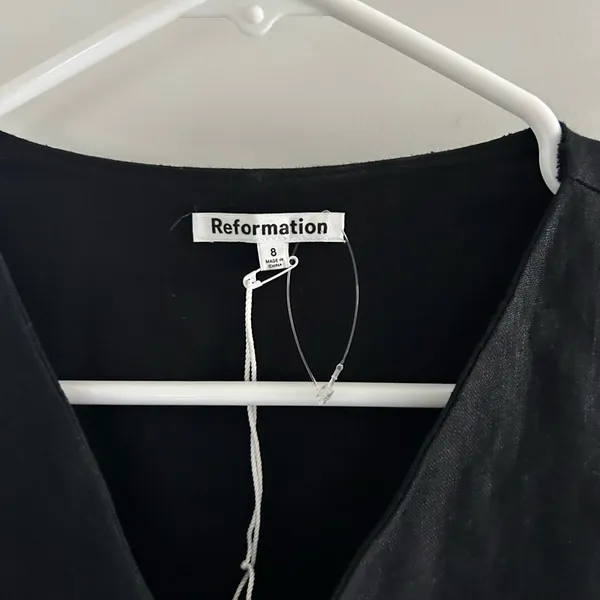 Reformation Aspen Linen Vest - Image 6