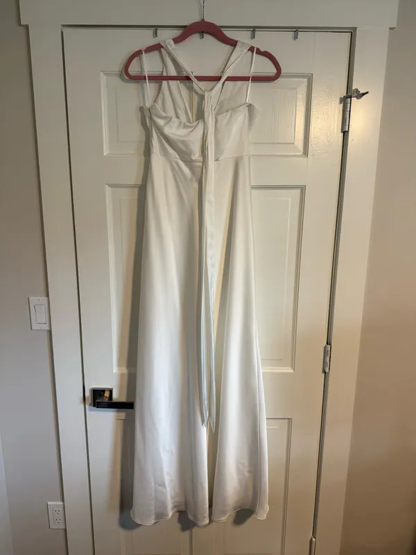 ASOS Twist front white halter maxi dress - Image 5