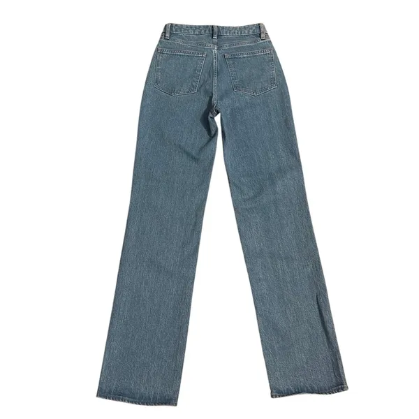 Denim Forum Aritzia Size 25 High Rise Straight Leg Jeans - Image 2