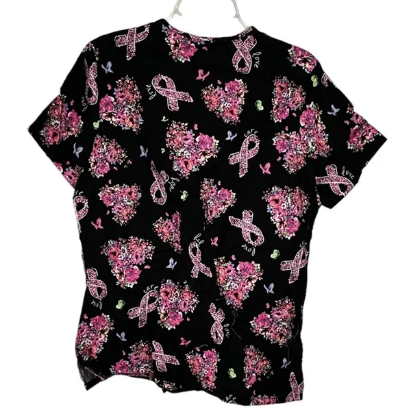 SB Scrubs Breast Cancer Scrub Shirt nwt‎ - Image 4