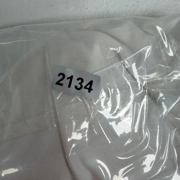 NIKE L Small Dri-Fit Indy Light Support Sports Bra White Swoosh Logo Women's - Image 10
