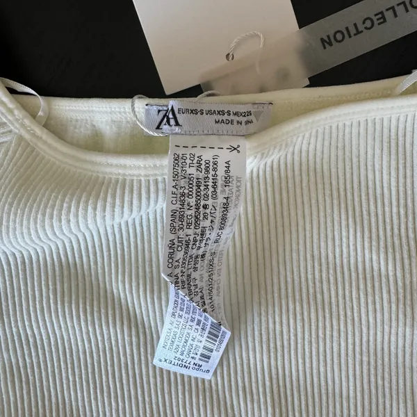 Zara Seamless Crop Top - Image 3