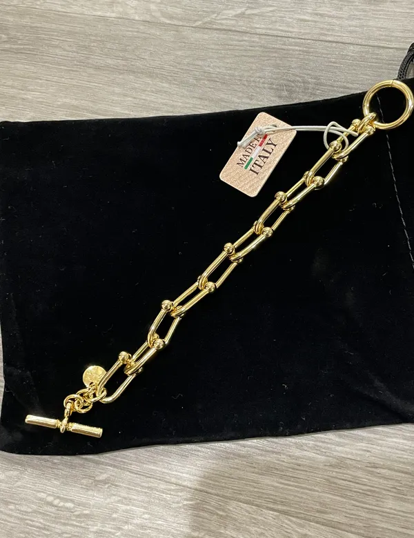 Gold Chain Bracelet - Image 2