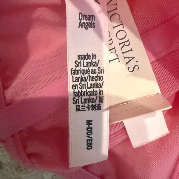 Victoria's Secret Dream Angels M DD Boho cap sleeve corset BC3 3229 - Image 3