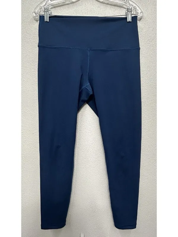 Fleo El Toro 25" Leggings XL Extra Large Women’s Teal Blue Mid Rise Yoga Gym - Image 2