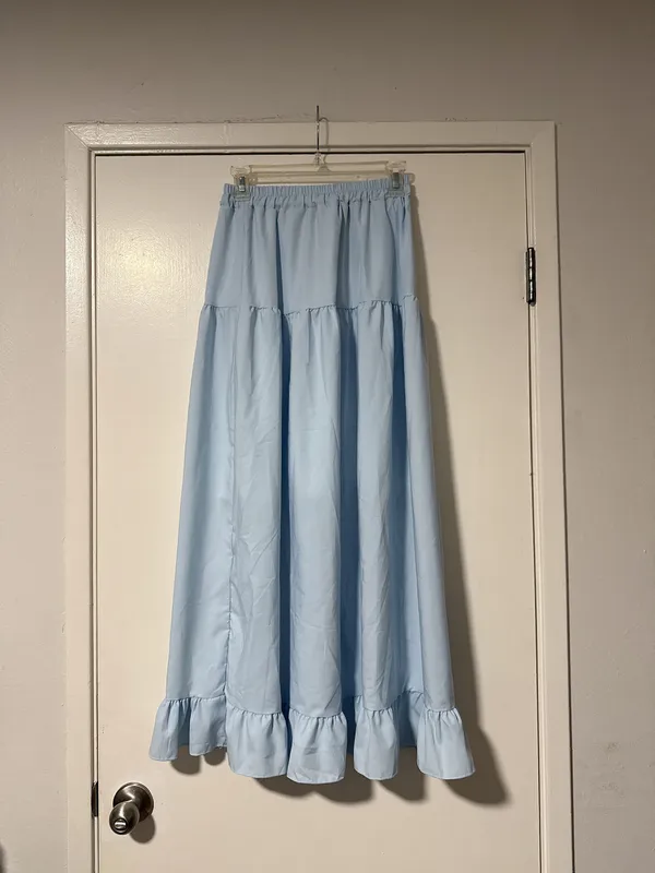 NWT Light Blue Maxi Skirt - Image 2