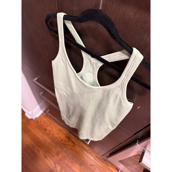 Lululemon Ebb to Street Tank Top mint green‎ women's 8 - Image 2