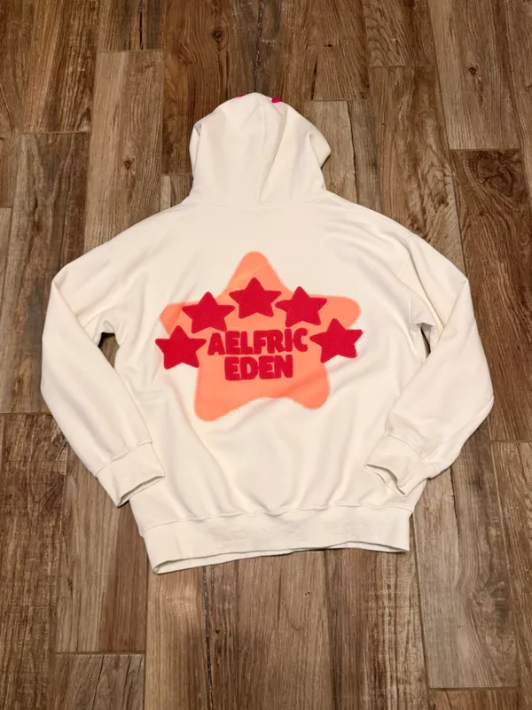 Aelfric Eden Vintage Embroidery Eden Star Hoodie - Image 4