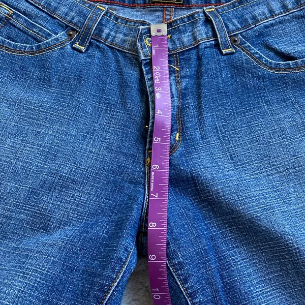 Y2K Von Dutch Flare Boot Cut Low Rise Jeans - Image 6