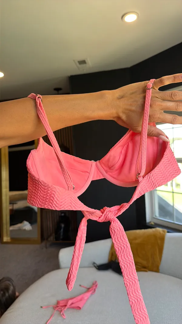 Monday swimwear two piece pink - Image 8