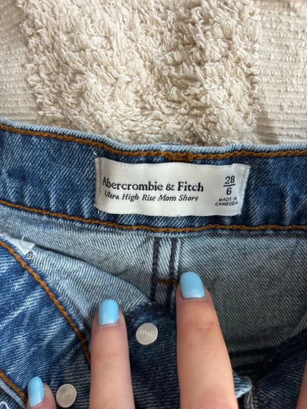 Abercrombie Shorts High-Rise Denim - Image 3