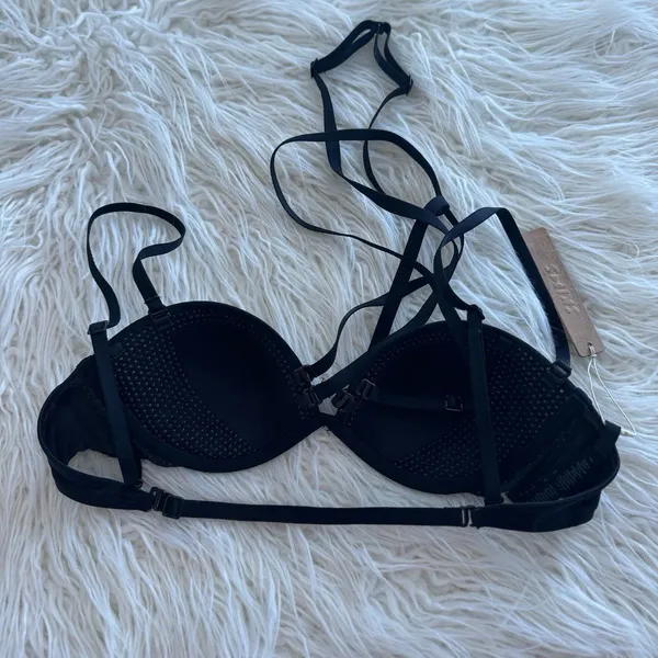 Skims Multi Way Underwire Bra Onyx Size 32B - Image 5