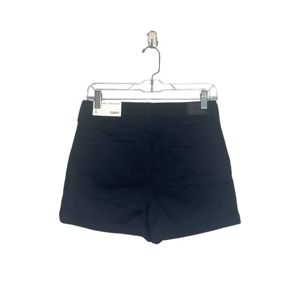 NWT Ne(X)t Level Solid Black High Rise Curvy Shorts - Image 5