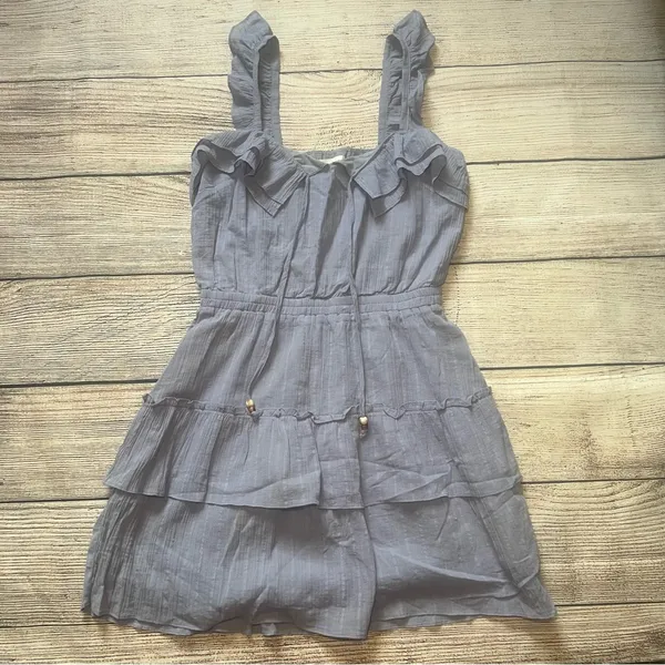 Heartloom x Revolve Rianne Dress‎ in Pond Lavender Tiered Women’s Size S Cottage - Image 2