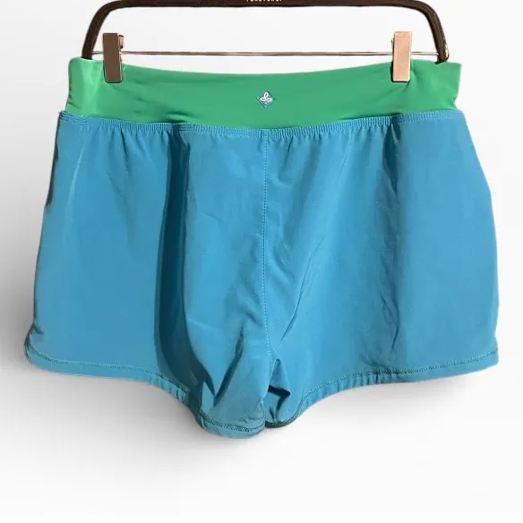Prana‎ Millie Boardshort in Vivid Blue and Green Size Large - Image 6