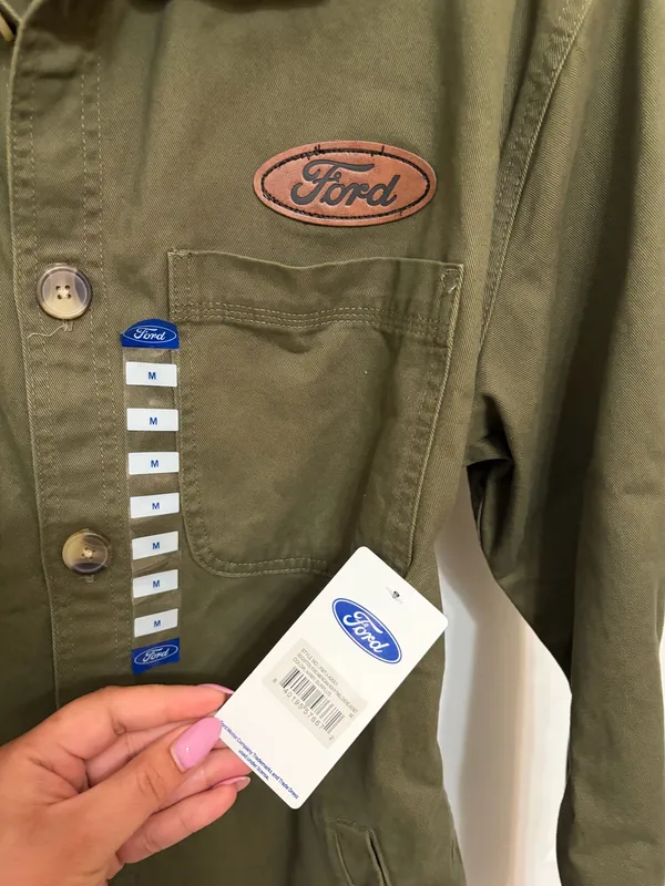 Ford military jacket Green Size M - Image 3