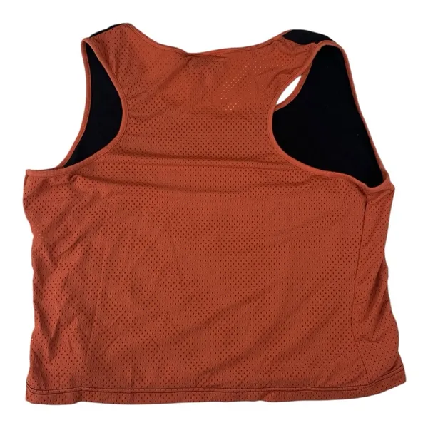 Harley Davidson women's 3x Black Orange Logo Tank hog biker ride mesh moto - Image 11