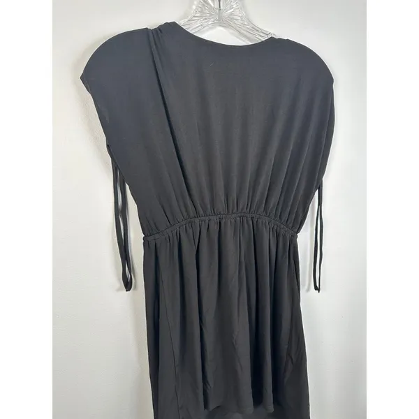 NWT Motherhood Maternity‎ Small Womens Top Black Stretch V-Neck Cap Sleeve - Image 10