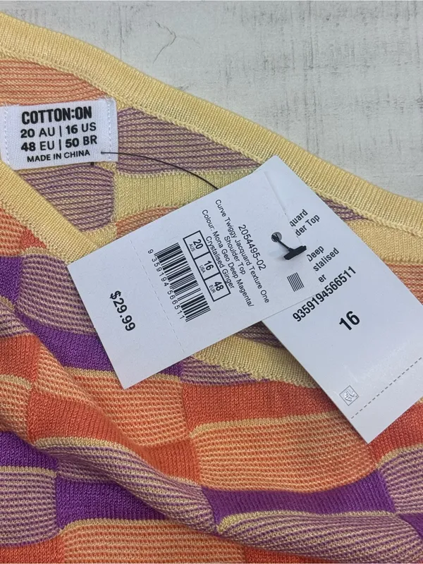 Cotton On One Shoulder Knit Top. NWT - Image 5