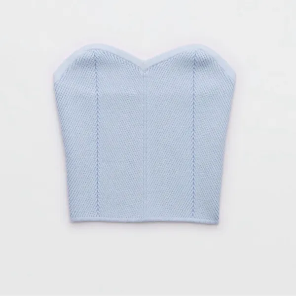 NWT Aerie Ribbed Sweater Tube Top - Image 3