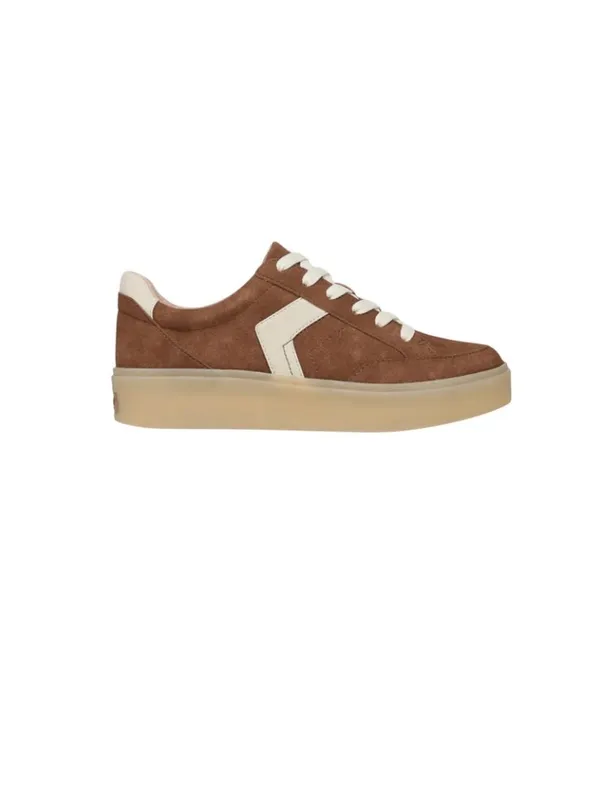 NWT Dr. Scholls Madison Lace Sneaker Low Top Lace Up Dark Honey Brown 6.5M - Image 2