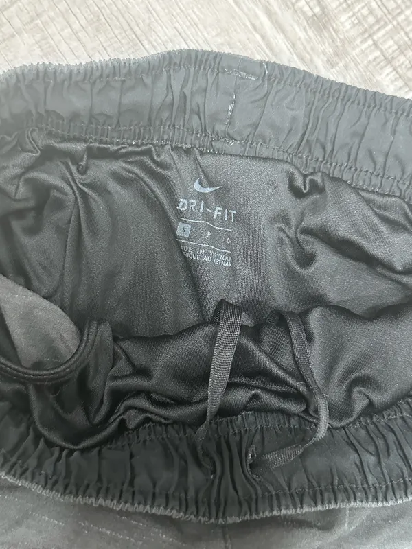 Dark gray and light gray Nike dry fit shorts - Image 2