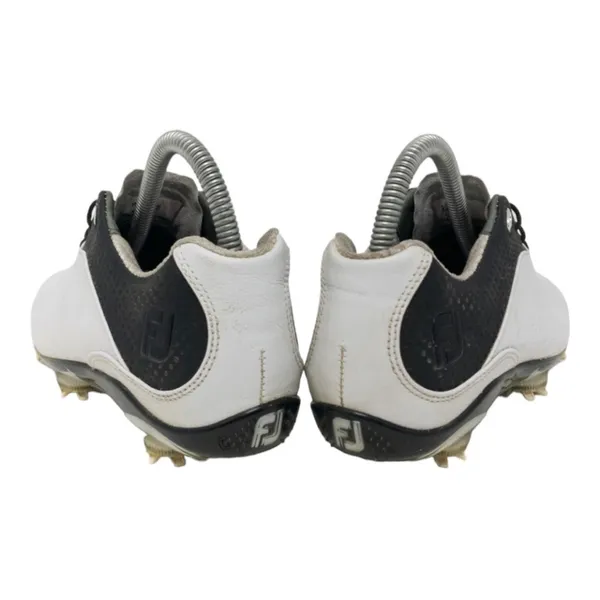 FootJoy DNA Golf Shoes Womens 6.5 White Black Spiked Cleats Athletic FJ - Image 4