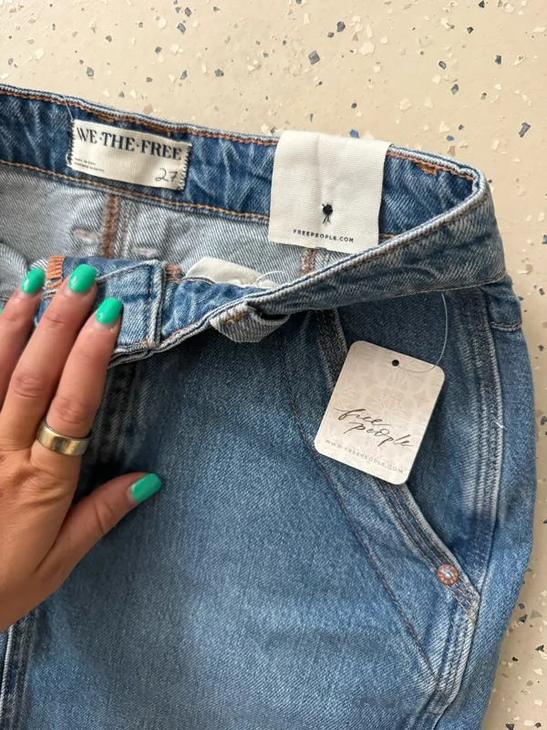 Free People Denim Skirt - Image 3