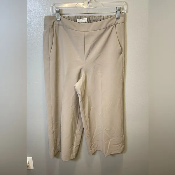 Aritzia Babaton Women’s Tan Manolo Wide Leg Pants Size‎ 2 - Image 3