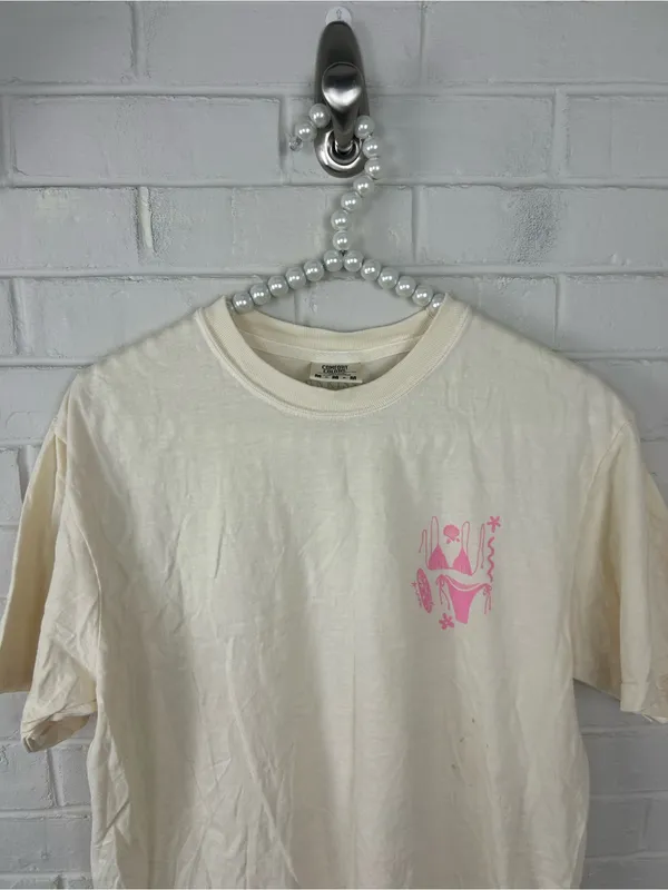 Sunkissed Coconut Pink Swim & Surf Tee Size M - Image 3