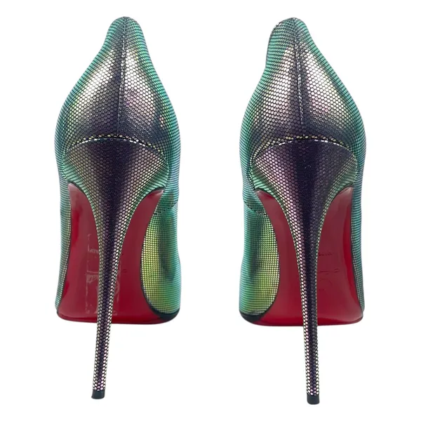 Christian Louboutin Tissu Scarabe So Kate 120 Pump Digitale Size 39 - Image 8