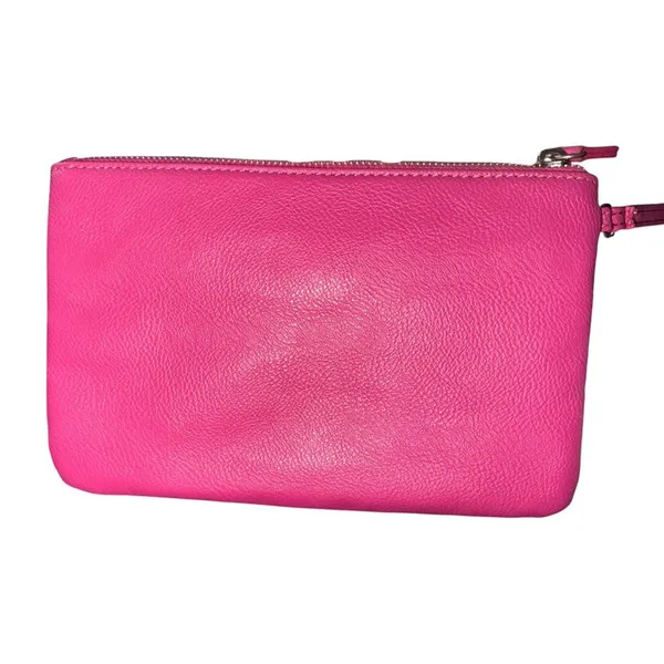 Nine West fuchsia pink wristlet - Image 2