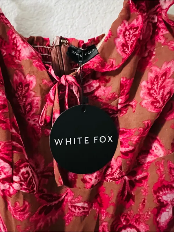 White Fox Boutique Sundae Muse Juliet Floral Mini Dress - Image 6
