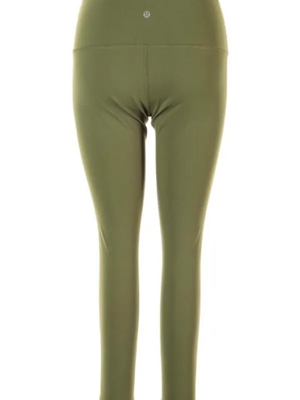 Lululemon Green Leggins Size 10 - Image 2