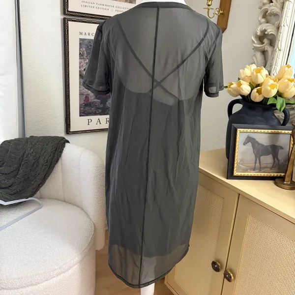 LULULEMON Ready To Reach Dress In Cami Green Size 6‎ - Image 5