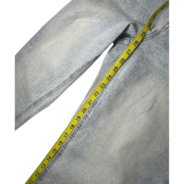 Frye Womens Light Wash Straight Leg High Rise Denim Jeans Size‎ 4/27 Light Blue - Image 5
