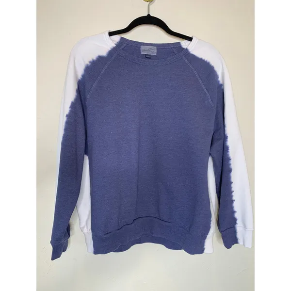 Universal Thread Blue White Tie Die Sweatshirt Crew Neck Sz XL - Image 5