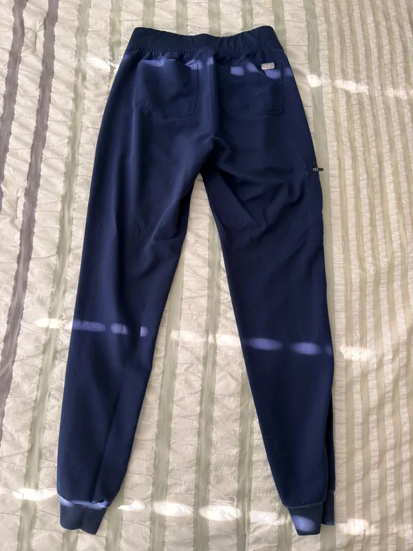 FIGS Scrub Pants Zamora Jogger Navy Blue - Image 2