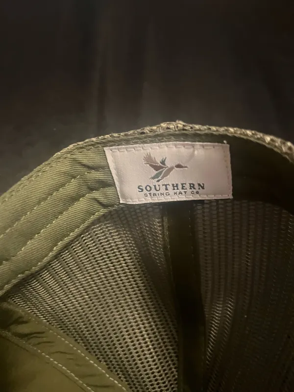 Southern string hat Green - Image 2