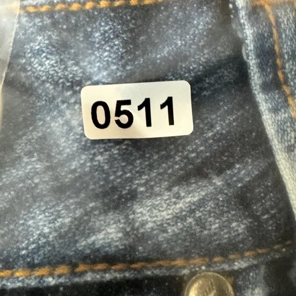 Womens Low Rise Flared Bootcut Jeans Blue Denim Y2K Boho Grunge ITLY 38 Coquette - Image 10