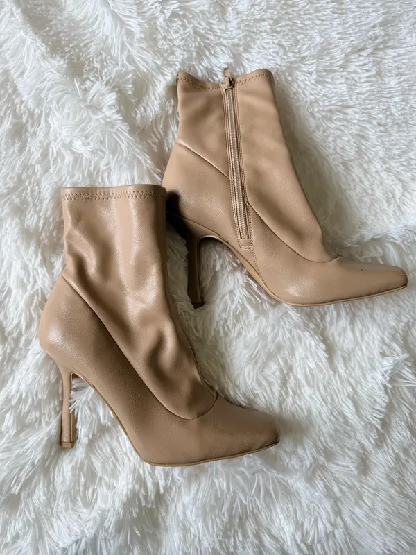 Gianni Bini Tan Leather Boots - Image 7