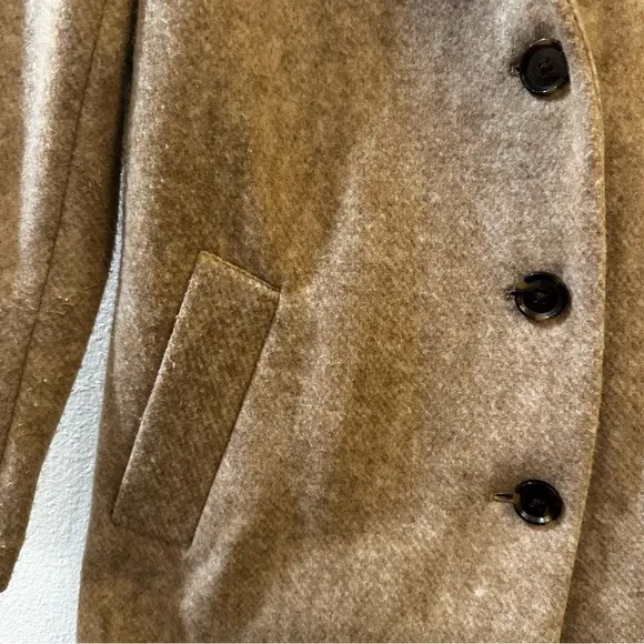 Banana Republic Shawl Collar Coat in‎ Oatmeal Heather Size Small - Image 6