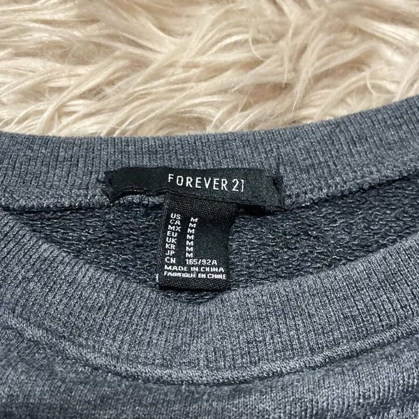 Forever 21 studded eagle sweatshirt medium - Image 2